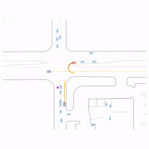 Pre-train: failed left turn