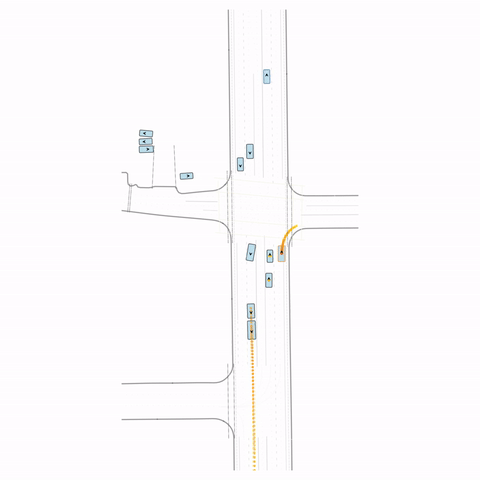 RLFTSim: no collision