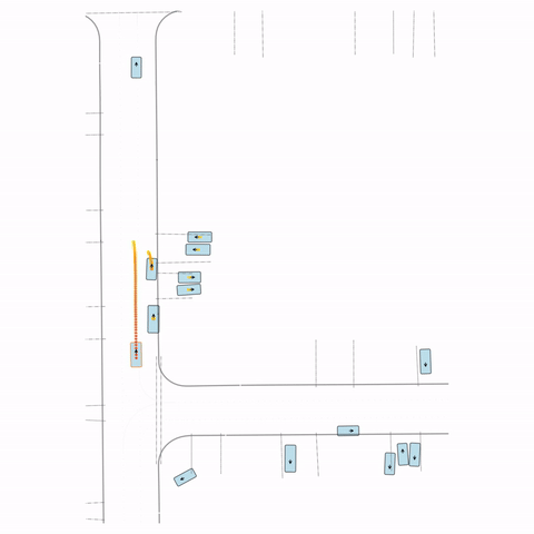 Base model: parking exit collision